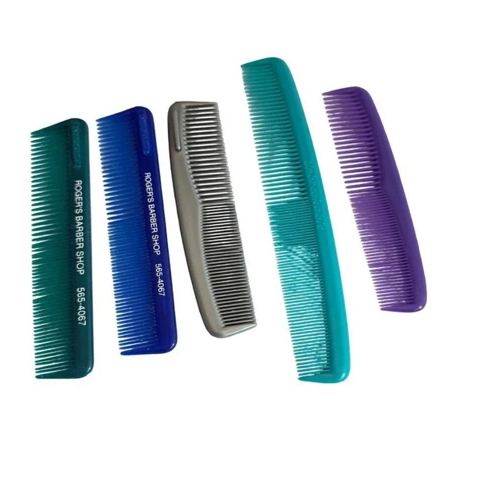 Goody Conair Vintage Collectible Colorful Comb Lot Non Branded Assorted Plastic